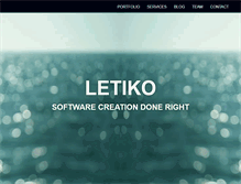 Tablet Screenshot of letiko.com